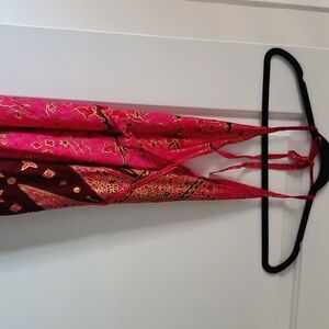 Long halter top dress